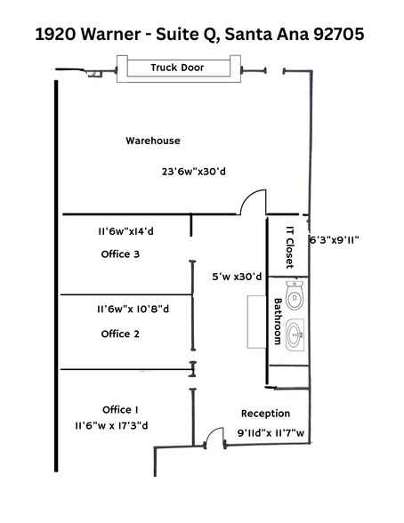1920 E Warner Ave, Santa Ana, CA à louer - Photo de l’immeuble – Image 2 sur 13