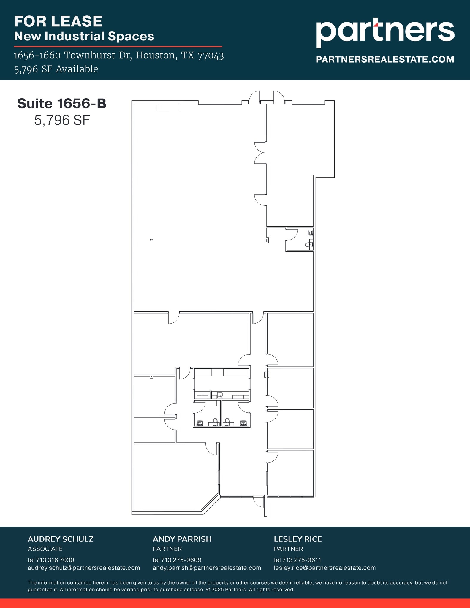 1656-1660 Townhurst Dr, Houston, TX à louer Plan de site– Image 1 sur 1