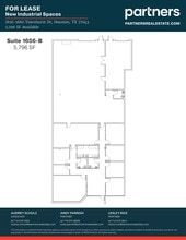 1656-1660 Townhurst Dr, Houston, TX à louer Plan de site– Image 1 sur 1
