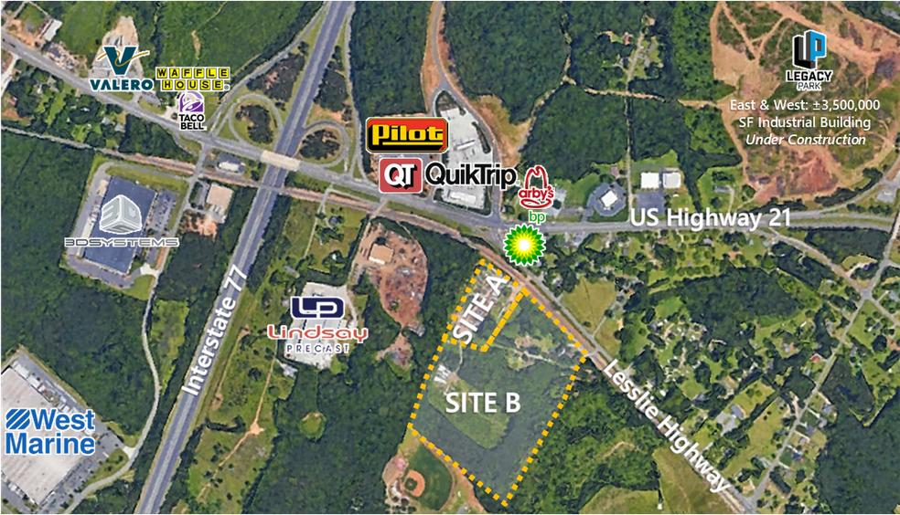 2172 Lesslie Hwy, Rock Hill, SC à vendre - Photo principale – Image 1 sur 1