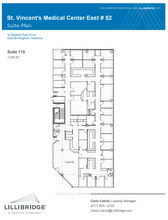 46-52 Medical Park Dr E, Birmingham, AL à louer Plan d’étage– Image 1 sur 1