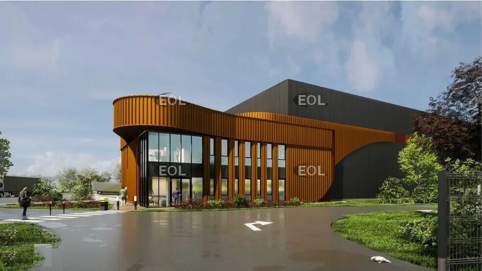 Industriel/Logistique dans SAINT-LÉGER-DES-BOIS à louer - Photo de l’immeuble – Image 2 sur 3