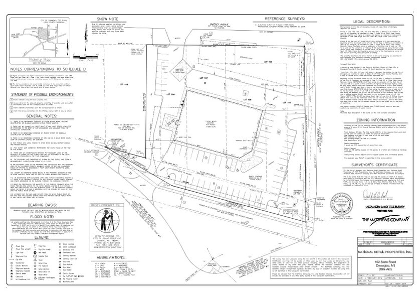 102 State Rd, Dowagiac, MI à louer - Plan cadastral – Image 2 sur 4