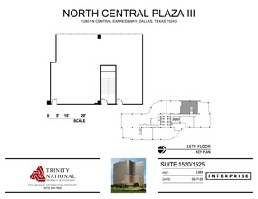 12801 N Central Expy, Dallas, TX à louer Plan d’étage– Image 1 sur 1