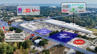 Plus de détails pour 1307-1355 E Pass Rd, Gulfport, MS - Local commercial à louer