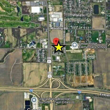 2804 Tractor Ln, Bloomington, IL à vendre - Aérien – Image 2 sur 2