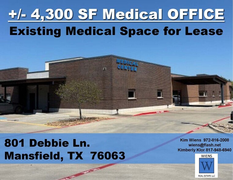 801 E Debbie Ln, Mansfield, TX à louer - Photo de l’immeuble – Image 1 sur 22