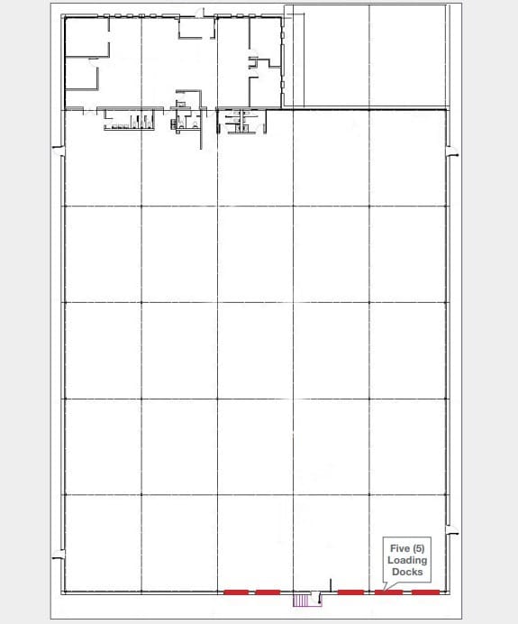 175 Anderson Ave, Moonachie, NJ à louer Plan d’étage– Image 1 sur 1