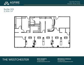 11451 Katy Fwy, Houston, TX à louer Plan d’étage– Image 1 sur 1