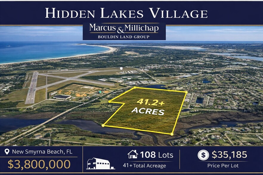 S Golf Lake Drive, New Smyrna Beach, FL à vendre - Photo principale – Image 1 sur 5