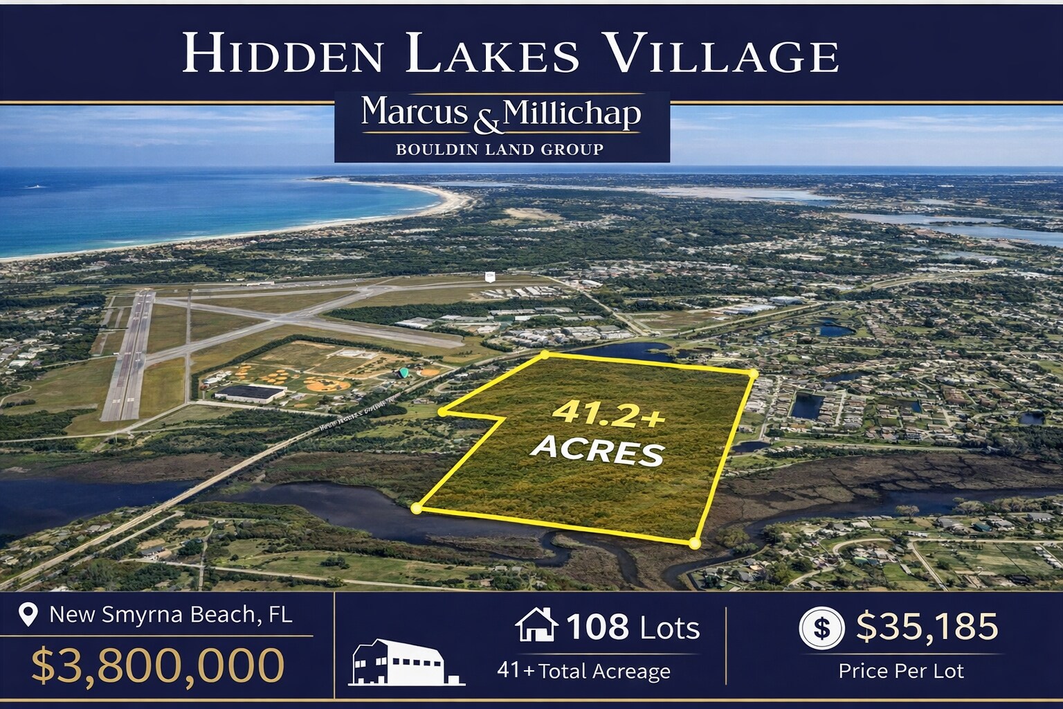 S Golf Lake Drive, New Smyrna Beach, FL à vendre Photo principale– Image 1 sur 6
