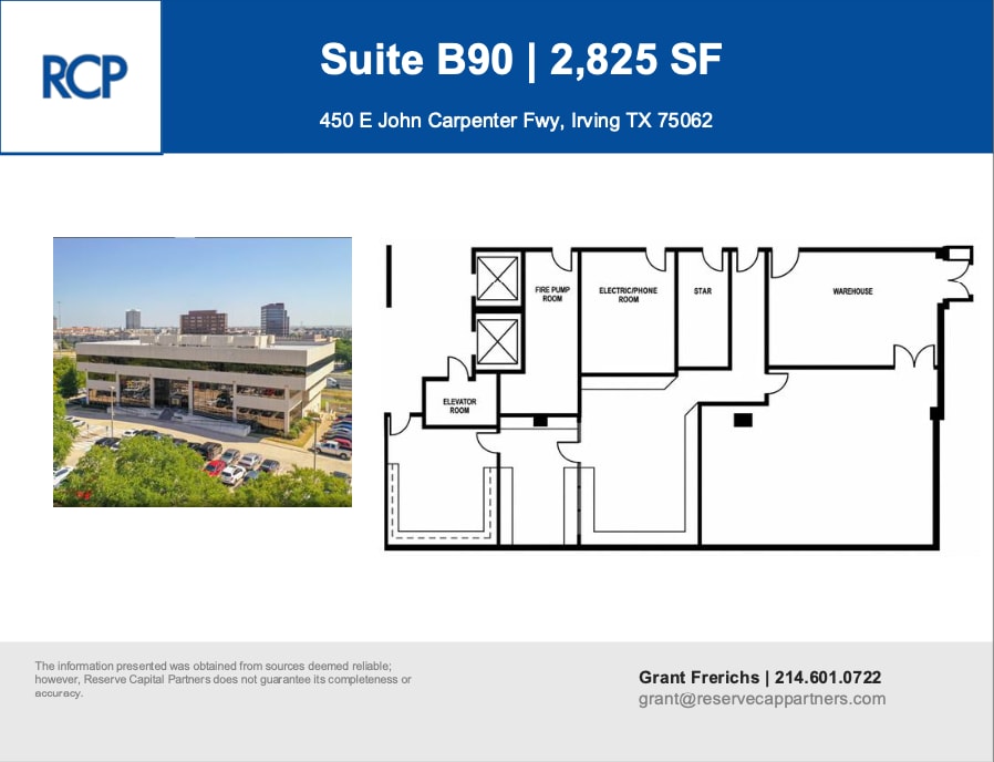 450 E John Carpenter Fwy, Irving, TX à louer Plan d’étage– Image 1 sur 1