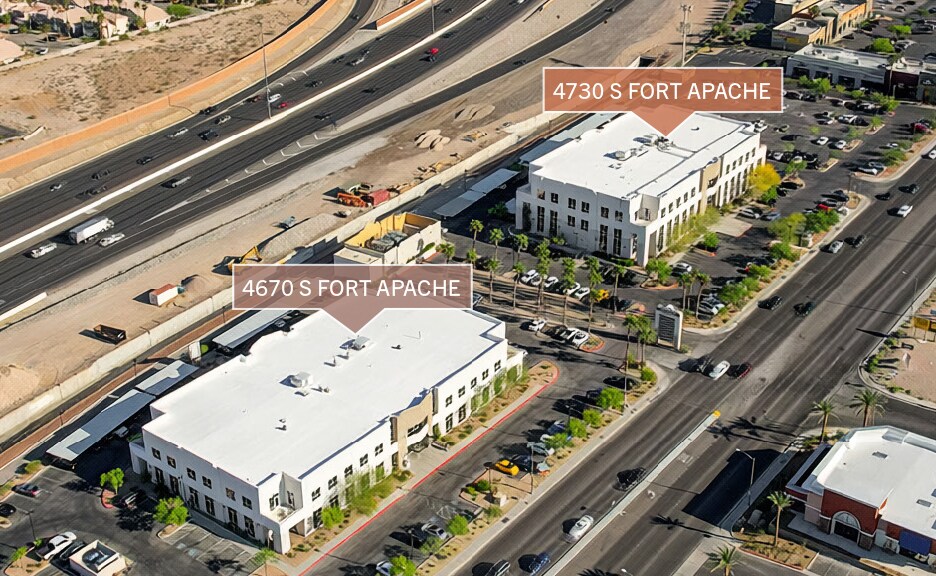Fort Apache Corporate Center portefeuille de 2 biens à vendre sur LoopNet.fr - Aérien – Image 3 sur 7