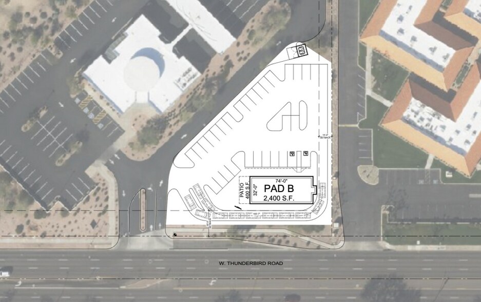 5690 W Thunderbird Rd, Glendale, AZ à louer - Plan de site – Image 3 sur 3