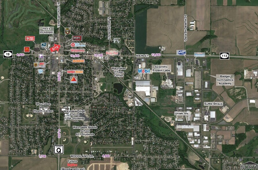 240-248 N Century Ave, Waunakee, WI à louer - Aérien – Image 2 sur 2
