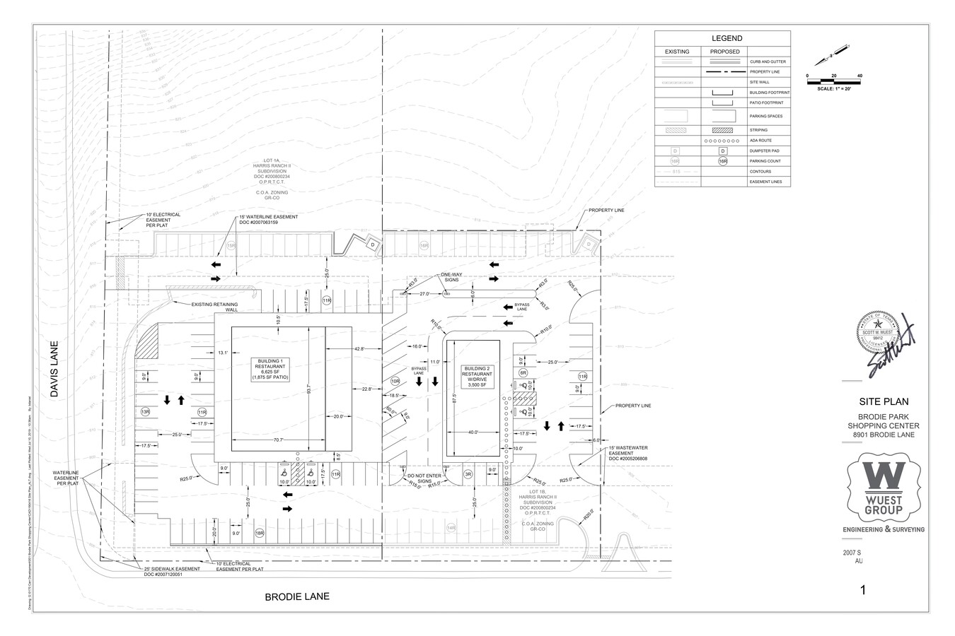 Plan de site