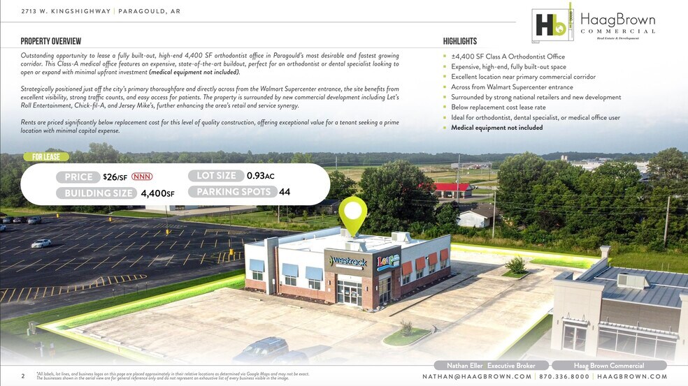 2713 W Kingshighway, Paragould, AR à louer - Photo de l’immeuble – Image 2 sur 8