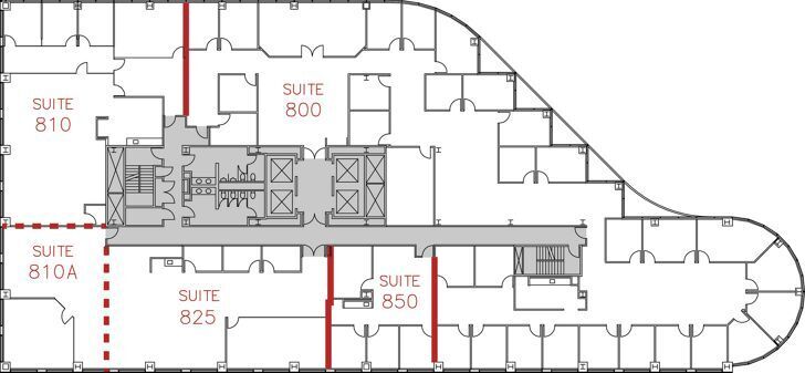 4270 Executive Sq, La Jolla, CA à louer Plan d’étage– Image 1 sur 1