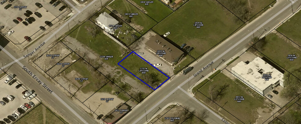 1711 Al Lipscomb Way, Dallas, TX à vendre - Photo de l’immeuble – Image 2 sur 2