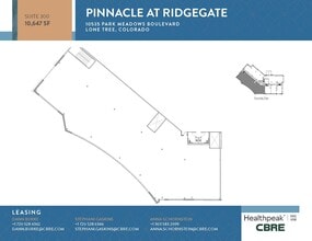 10535 Park Meadows Blvd, Lone Tree, CO à louer Plan d’étage– Image 1 sur 1