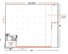 3401 Gresham Lake Rd, Raleigh, NC à louer Plan d’étage– Image 2 sur 2