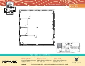 1401 Zuni St, Denver, CO à louer Plan d’étage– Image 1 sur 1
