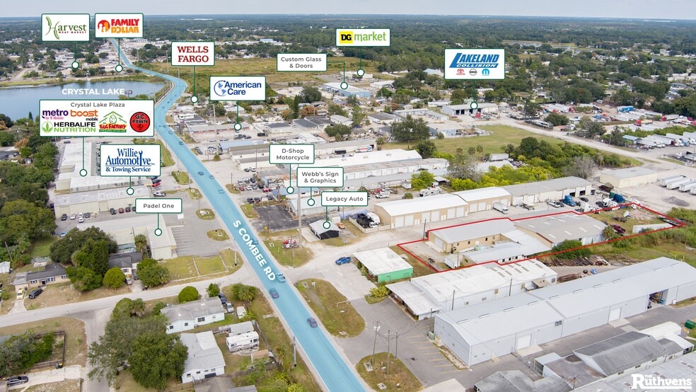 1714 S Combee Rd, Lakeland, FL à louer - Aérien – Image 3 sur 15