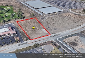 Plus de détails pour University Blvd SE, Albuquerque, NM - Terrain à vendre