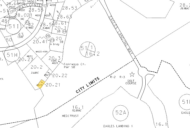 829 Fairways Ct, Stockbridge, GA à louer - Plan cadastral – Image 3 sur 5