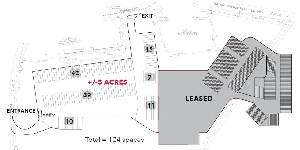 20 Hershey Rd, Shippensburg, PA à louer - Plan de site – Image 3 sur 3
