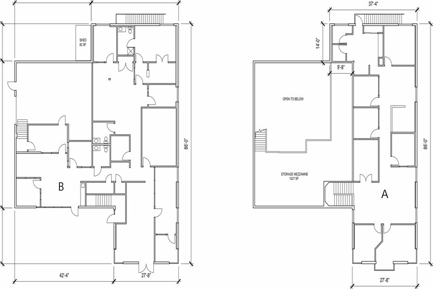 8447 Miramar Mall, San Diego, CA à vendre - Plan d’étage – Image 2 sur 3