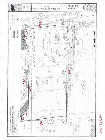 Thompson Rd & Stonecroft Blvd-COMING SOON, Chantilly, VA à louer - Plan cadastral – Image 2 sur 2