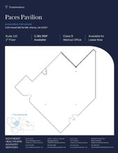 3193 Howell Mill Rd NW, Atlanta, GA à louer Plan d’étage– Image 1 sur 1