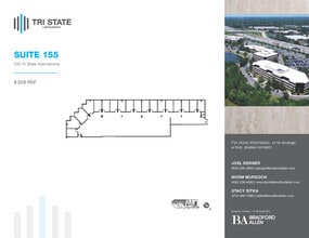 300 Tri State International, Lincolnshire, IL à louer Plan d’étage– Image 1 sur 1