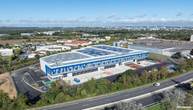 Éragny - Vue aérienne  vue de carte