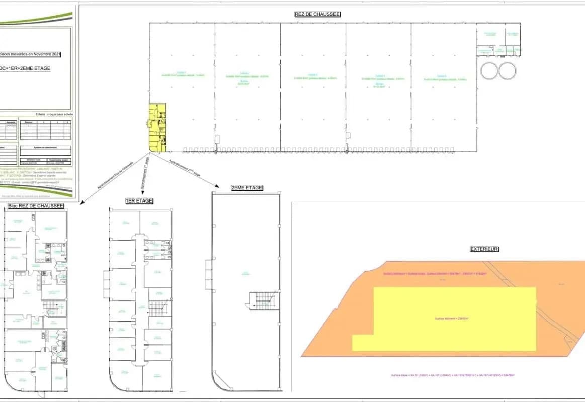 Industriel/Logistique dans Bussy-Lettrée à louer Plan d’étage– Image 1 sur 3
