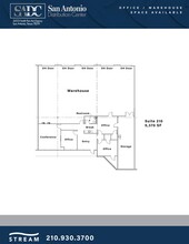 3453 IH-35 N, San Antonio, TX à louer Plan d’étage– Image 1 sur 1