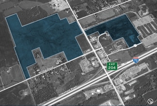 I-71 & Route 83, Lodi, OH - VUE AÉRIENNE  vue de carte