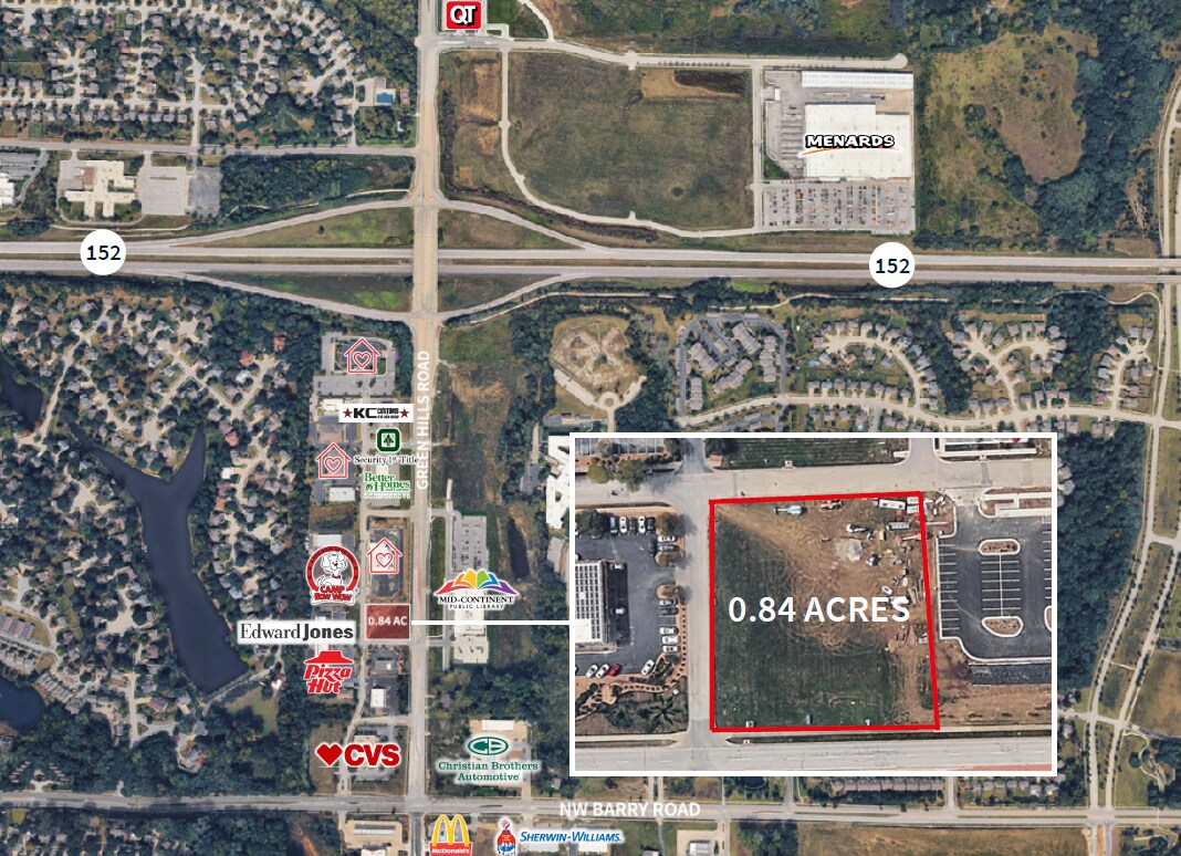 8564 N Green Hills Rd, Kansas City, MO à vendre Photo principale– Image 1 sur 6