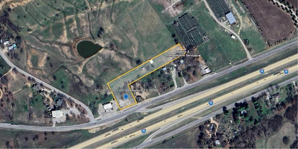 7452 Interstate 20, Weatherford, TX à vendre - Aérien – Image 3 sur 11