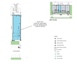 5673 Old Dixie Hwy, Forest Park, GA à louer Plan d’étage– Image 1 sur 2