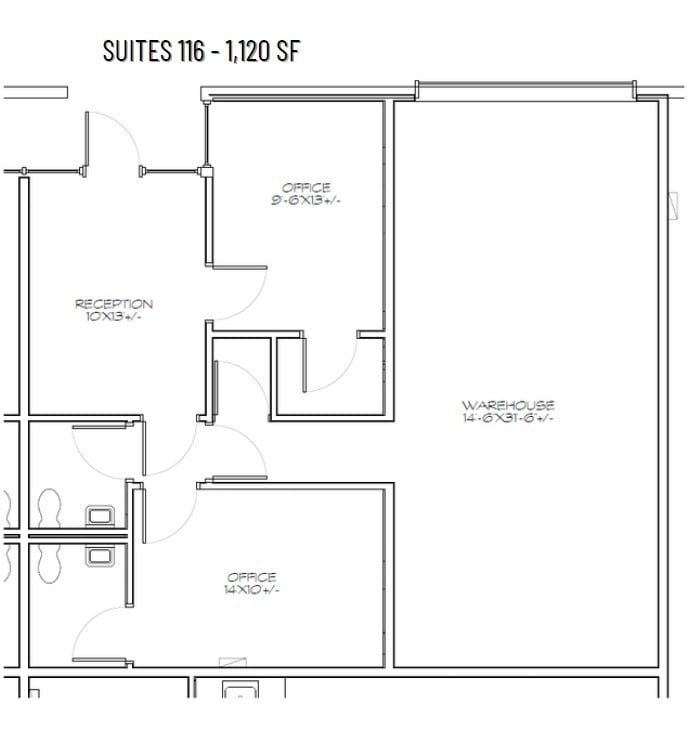 2910 Belmeade Dr, Carrollton, TX à louer Plan d’étage– Image 1 sur 1