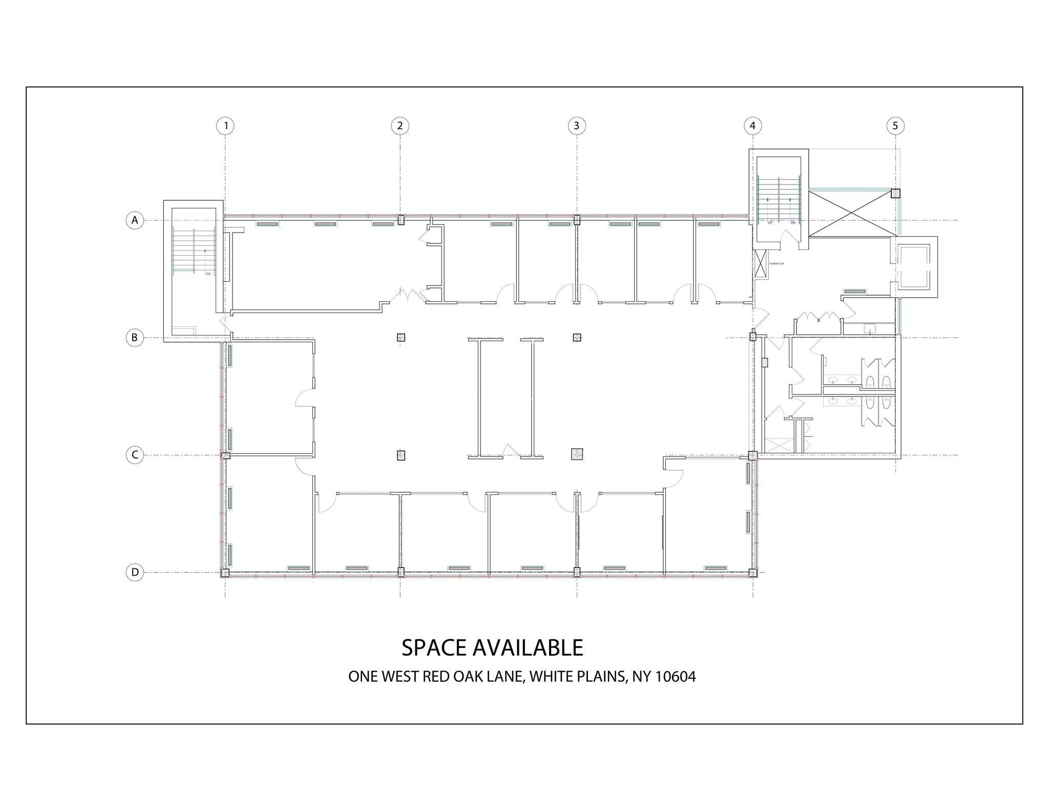 1 W Red Oak Ln, White Plains, NY à louer Plan de site– Image 1 sur 1