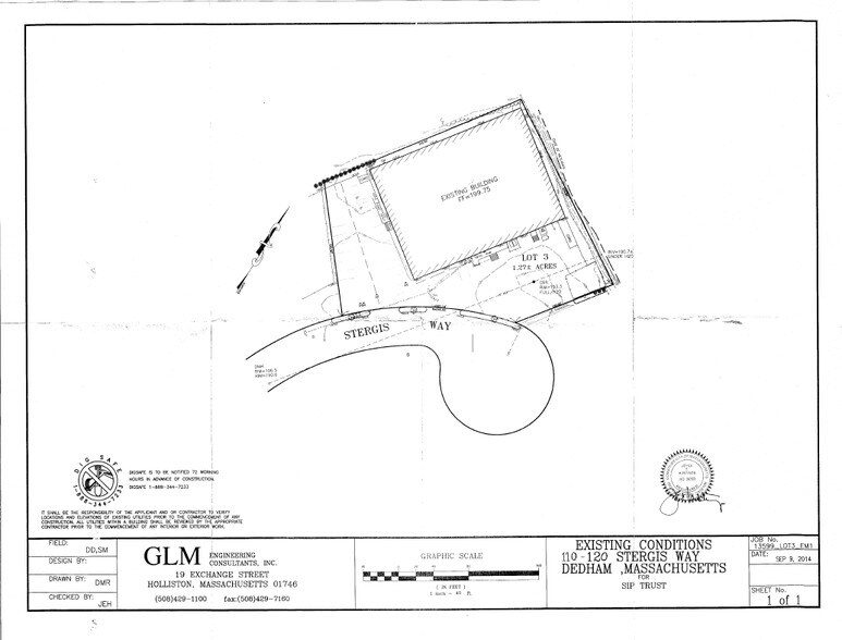 110-120 Stergis Way, Dedham, MA à louer - Photo de l’immeuble – Image 2 sur 11