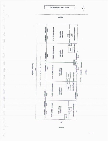 1716-1748 E 66th Ave, Denver, CO à louer - Plan de site – Image 3 sur 17