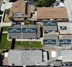 4225 Central Ave, San Diego, CA - Vue aérienne vue de carte
