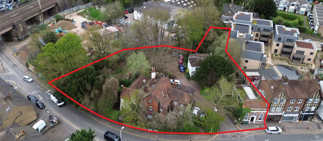 14-16, 18 & 20 Chalk Hill & 12 Ye Corner portefeuille de 3 biens à vendre sur LoopNet.fr Plan de site– Image 1 sur 4