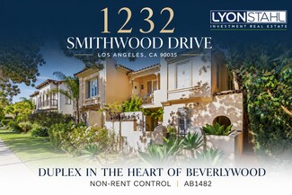 Plus de détails pour 1232 Smithwood Dr, Los Angeles, CA - Logement à vendre