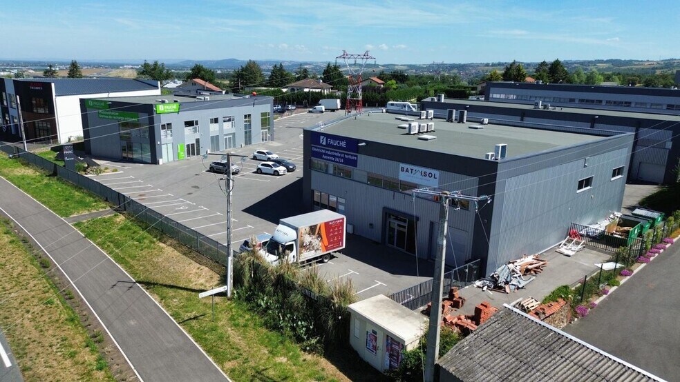 Local d’activités dans La Fouillouse à louer - Aérien – Image 1 sur 12