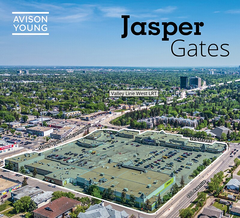 15045-15061 Stony Plain Rd NW, Edmonton, AB à louer Photo principale– Image 1 sur 9